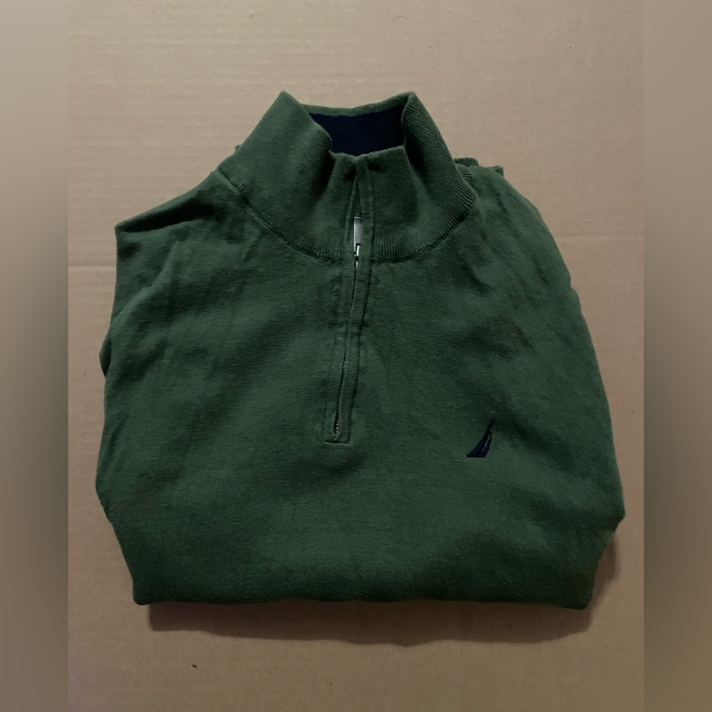 Nautica Green Longsleeve Sweater